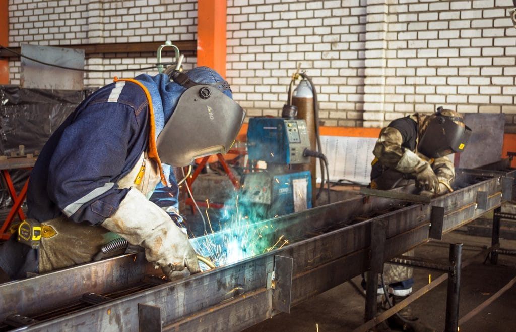 welders at work